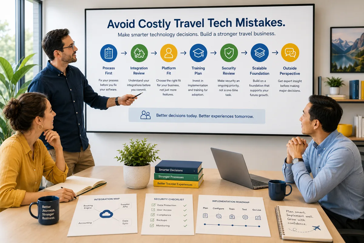 Common Technology Mistakes Travel Businesses Make